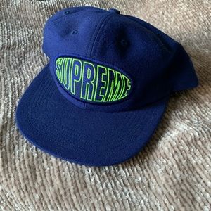 SOLD Supreme Warp 6 Panel Royal Blue